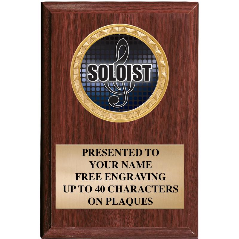 4" X 6" WOOD INSERT PLQ