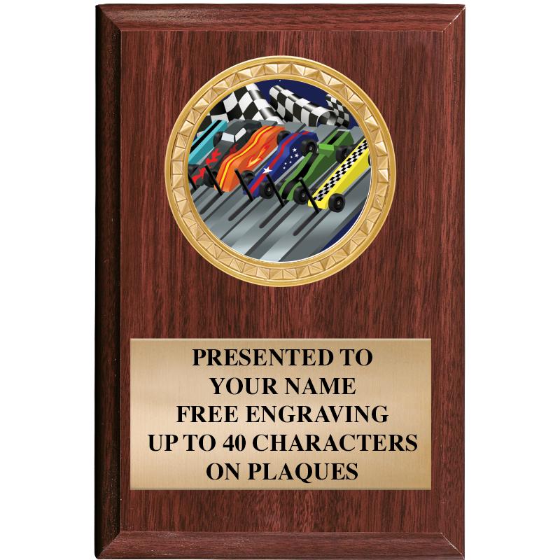 4" X 6" WOOD INSERT PLQ