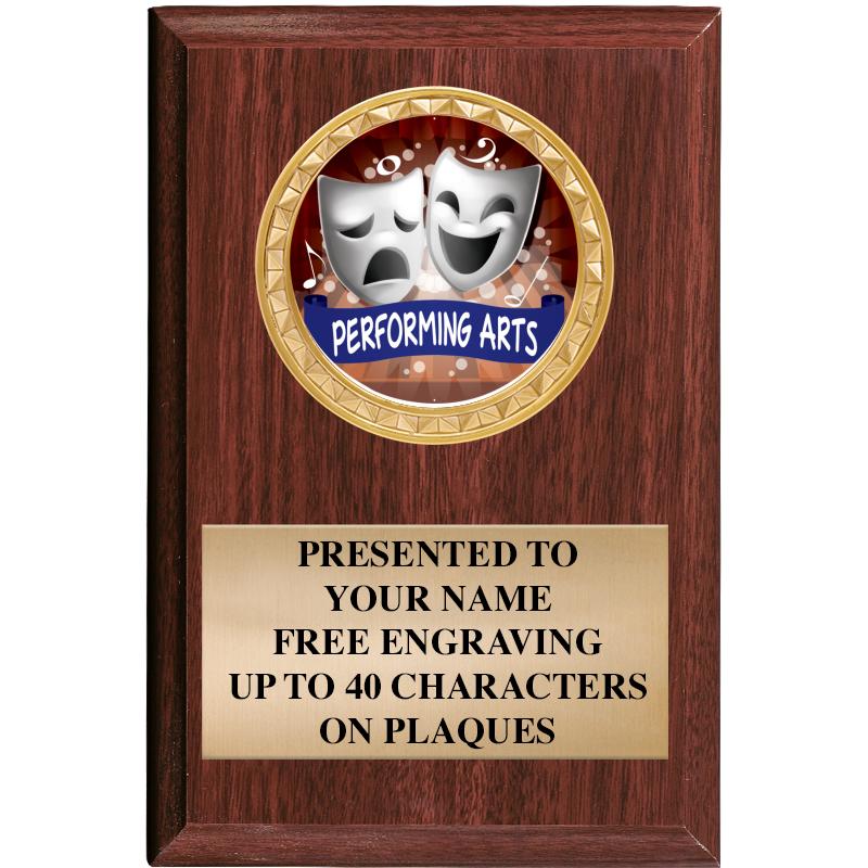 4" X 6" WOOD INSERT PLQ