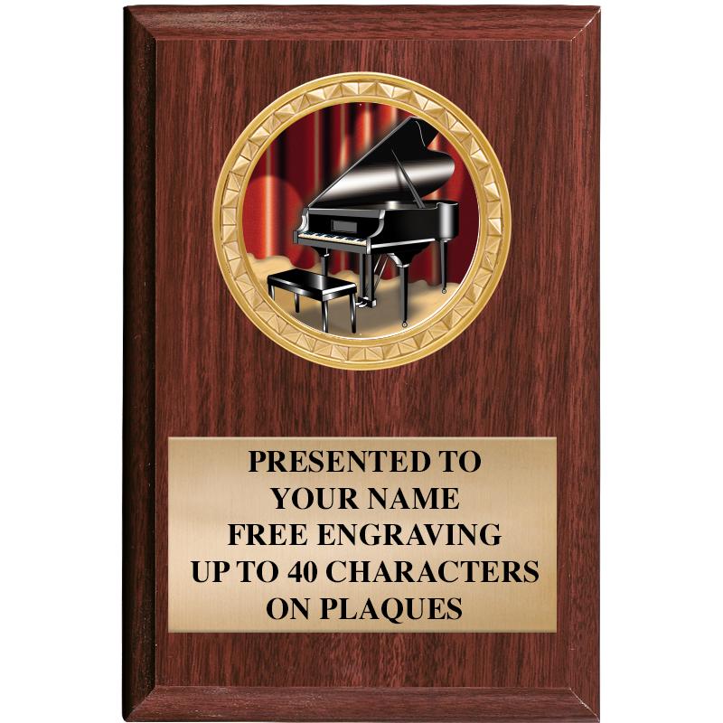 4" X 6" WOOD INSERT PLQ