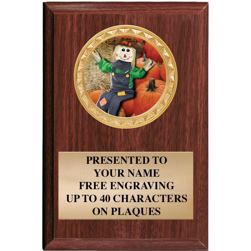 4" X 6" WOOD INSERT PLQ