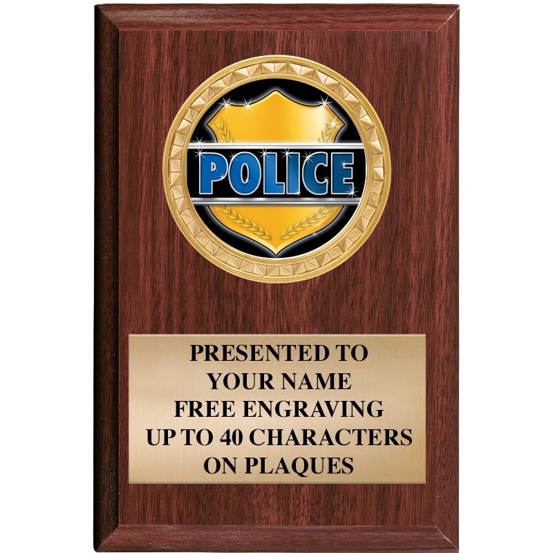 4" X 6" WOOD INSERT PLQ