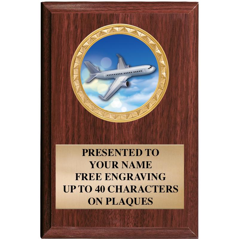 4" X 6" WOOD INSERT PLQ