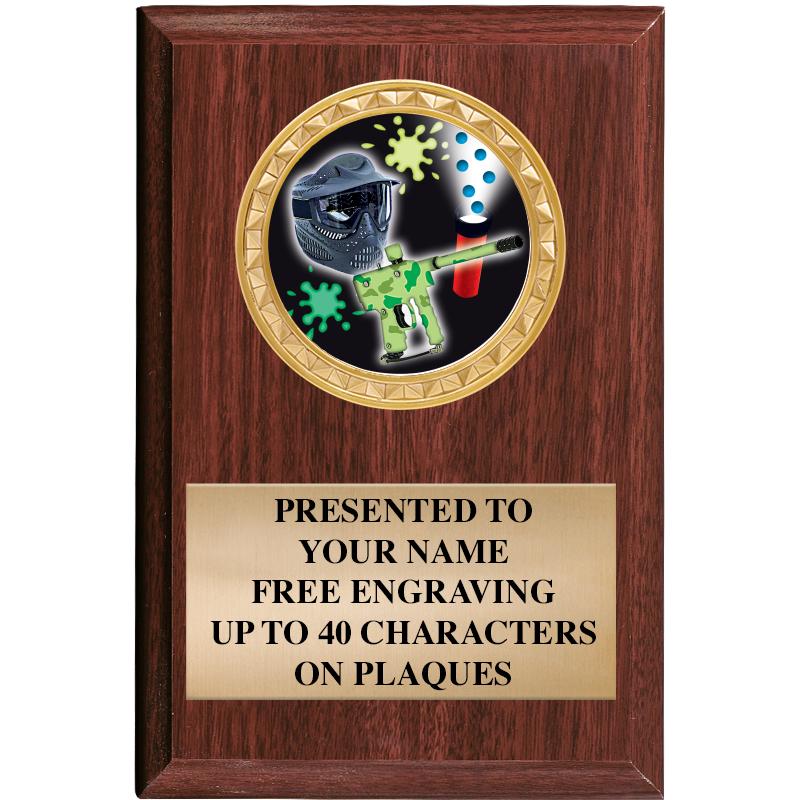 4" X 6" WOOD INSERT PLQ