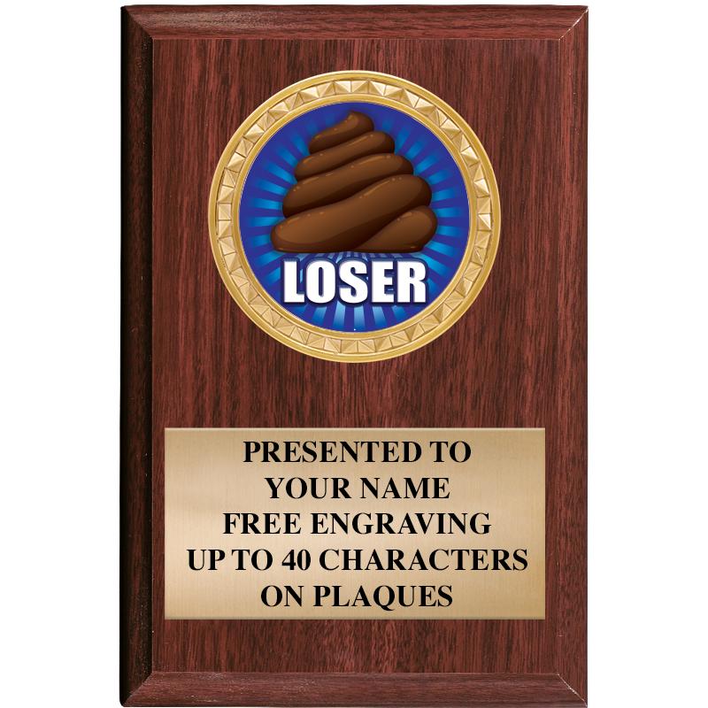 4" X 6" WOOD INSERT PLQ