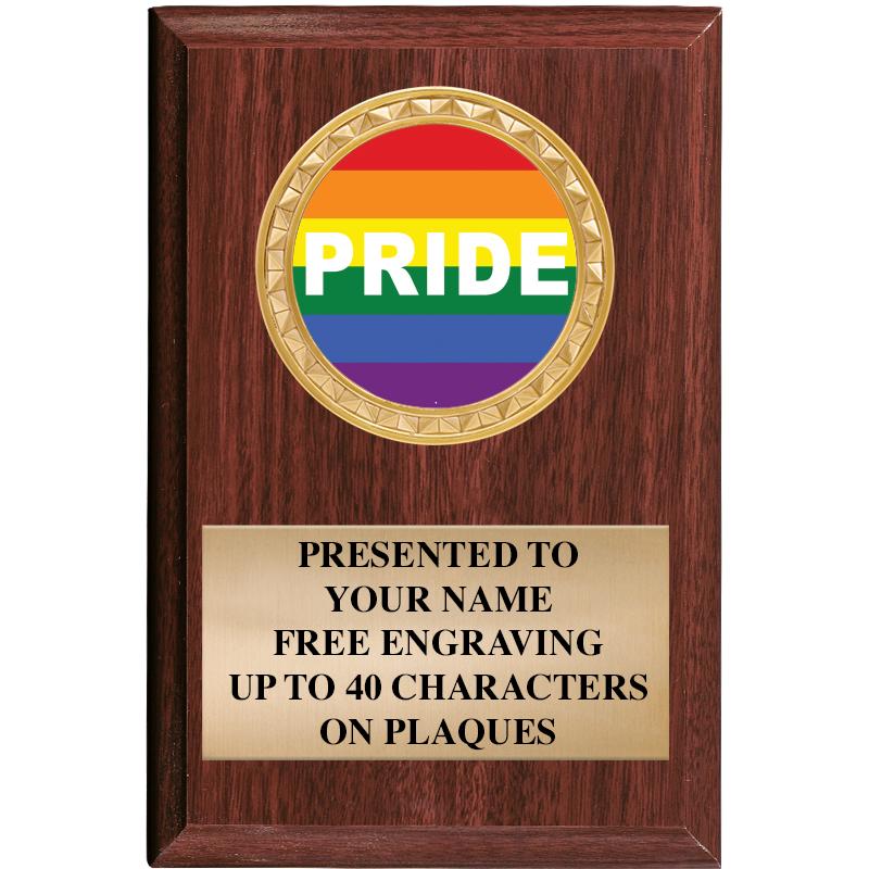 4" X 6" WOOD INSERT PLQ