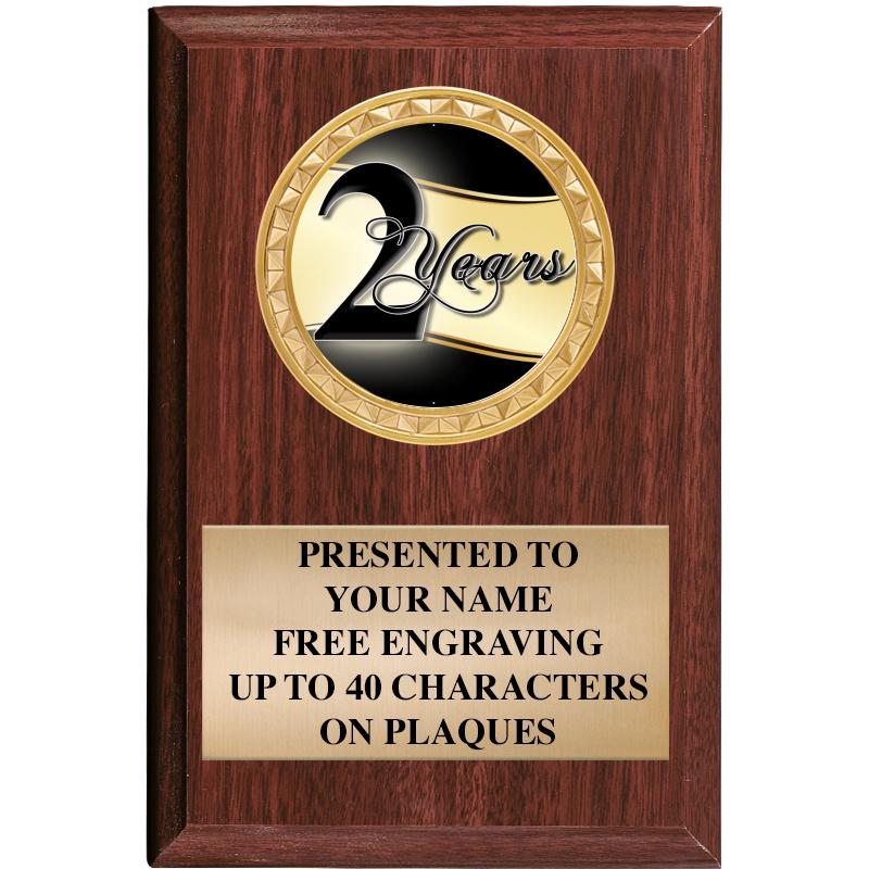 4" X 6" WOOD INSERT PLQ