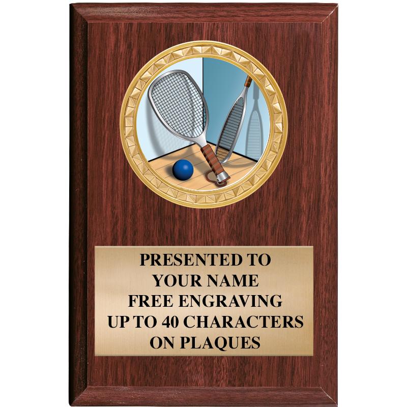 4" X 6" WOOD INSERT PLQ