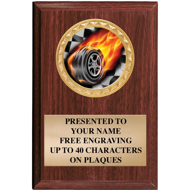 4" X 6" WOOD INSERT PLQ