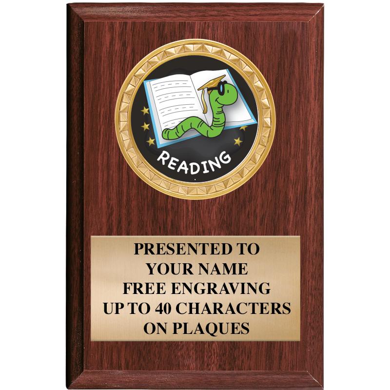 4" X 6" WOOD INSERT PLQ