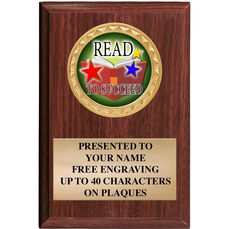 4" X 6" WOOD INSERT PLQ