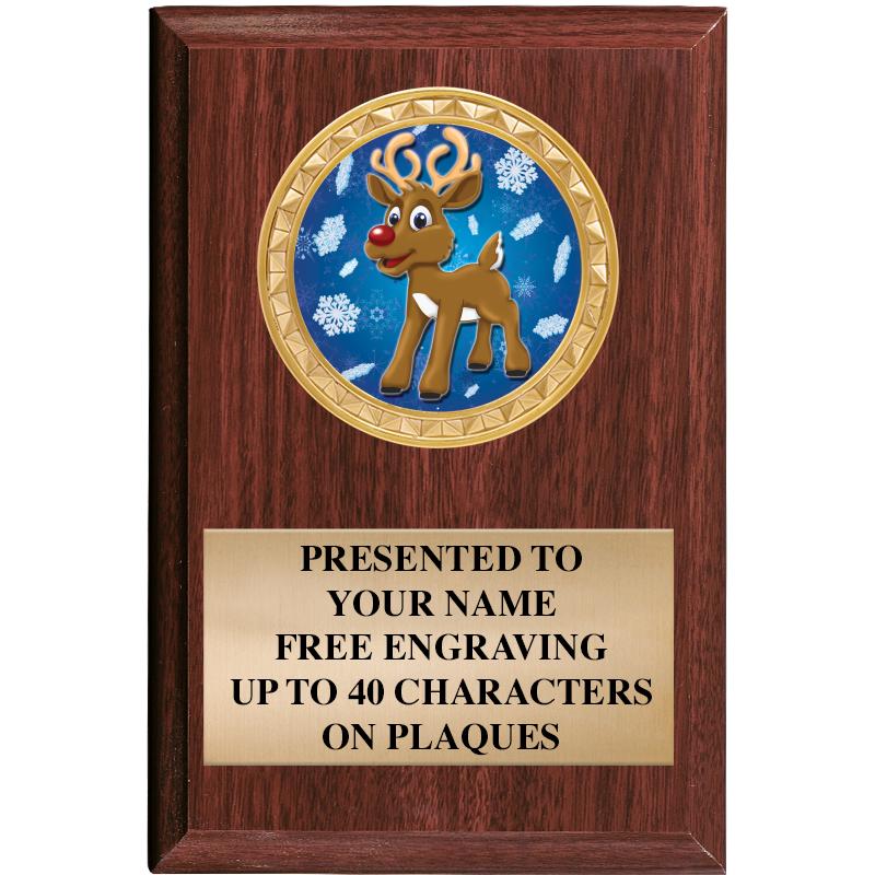 4" X 6" WOOD INSERT PLQ