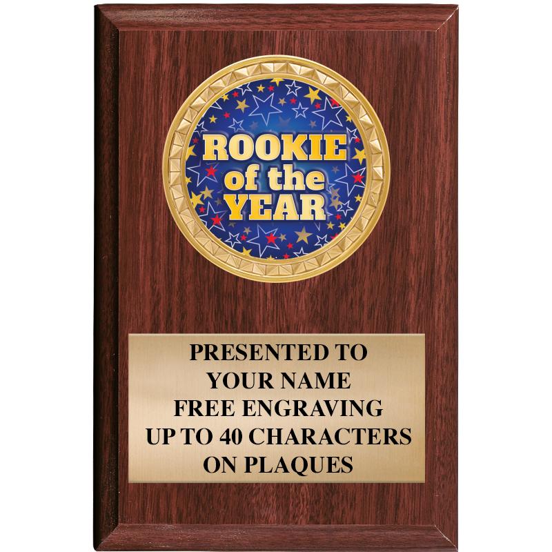 4" X 6" WOOD INSERT PLQ