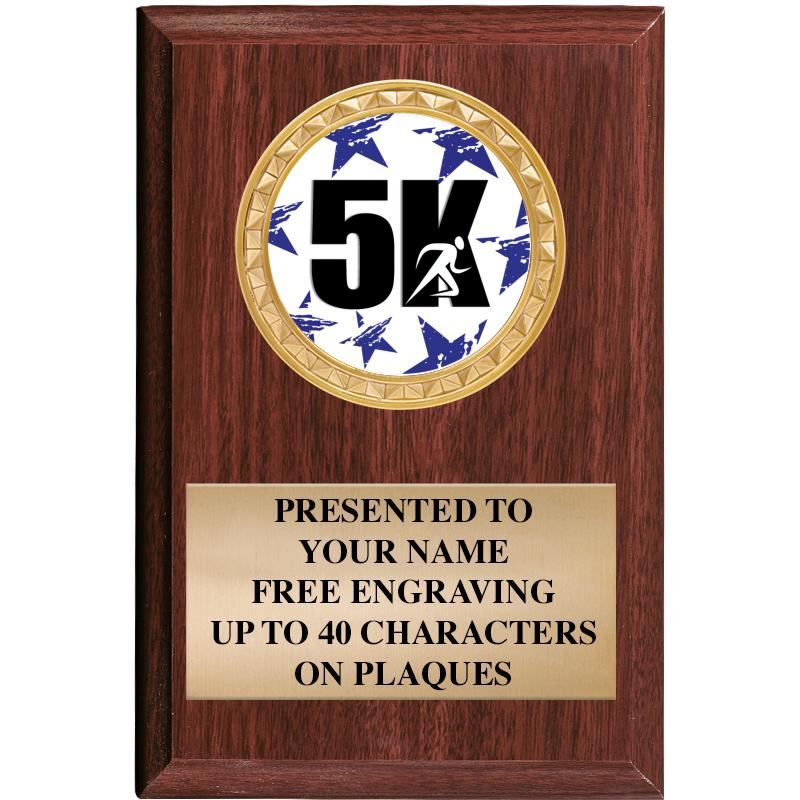 4" X 6" WOOD INSERT PLQ