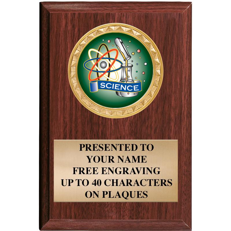 4" X 6" WOOD INSERT PLQ