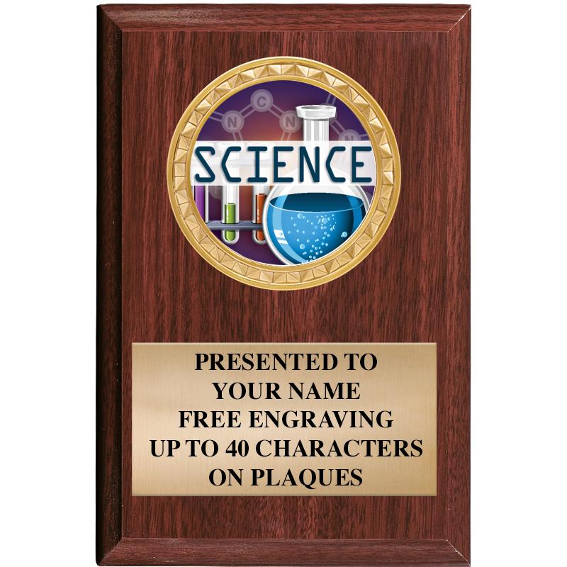 4" X 6" WOOD INSERT PLQ