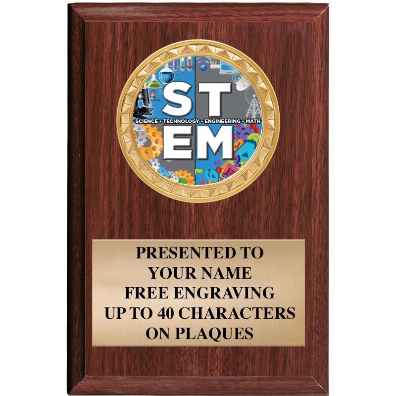 4" X 6" WOOD INSERT PLQ