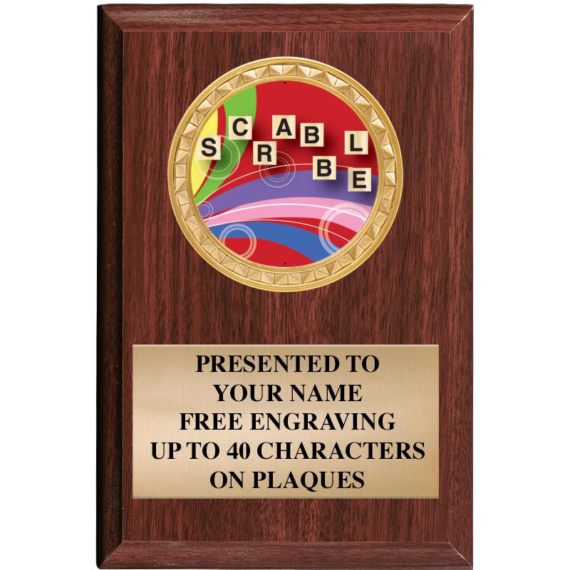 4" X 6" WOOD INSERT PLQ