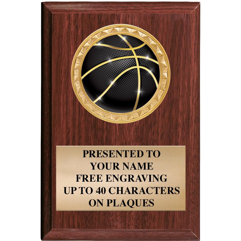 4" X 6" WOOD INSERT PLQ