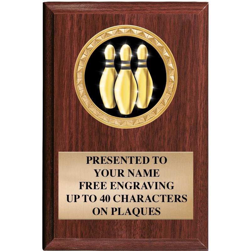 4" X 6" WOOD INSERT PLQ