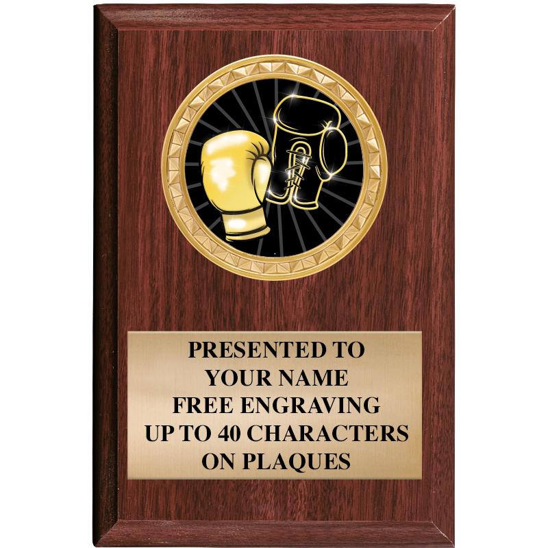 4" X 6" WOOD INSERT PLQ