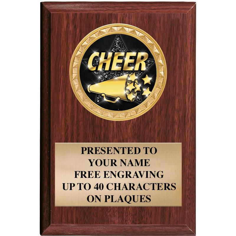 4" X 6" WOOD INSERT PLQ