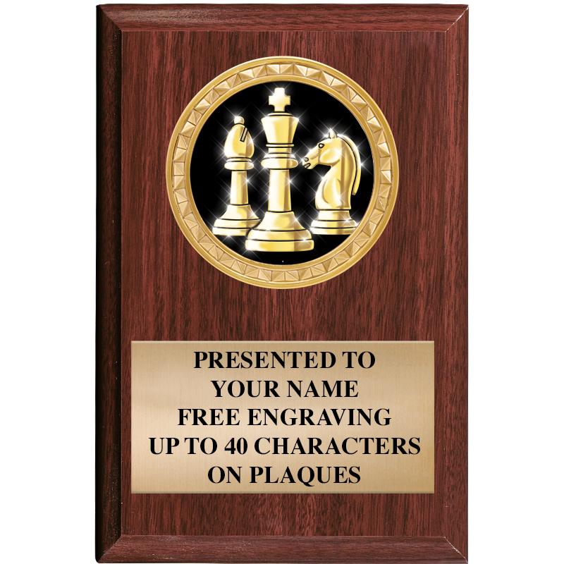 4" X 6" WOOD INSERT PLQ