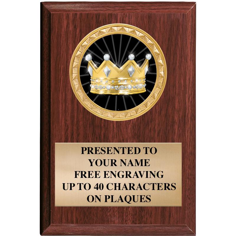 4" X 6" WOOD INSERT PLQ