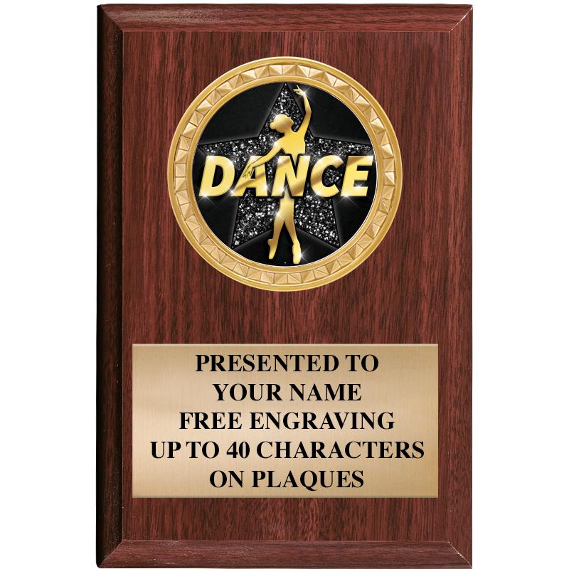 4" X 6" WOOD INSERT PLQ