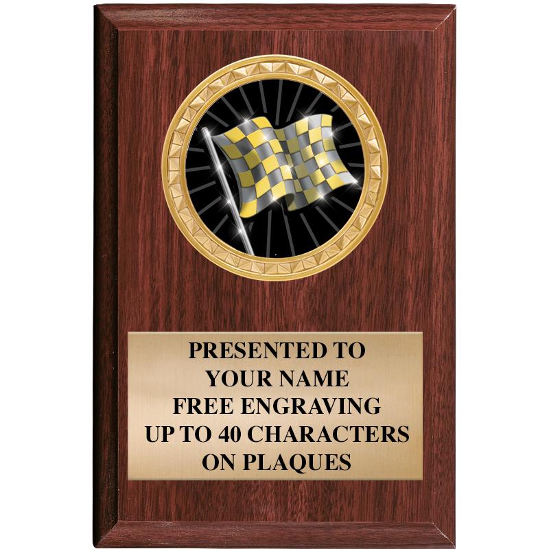 4" X 6" WOOD INSERT PLQ