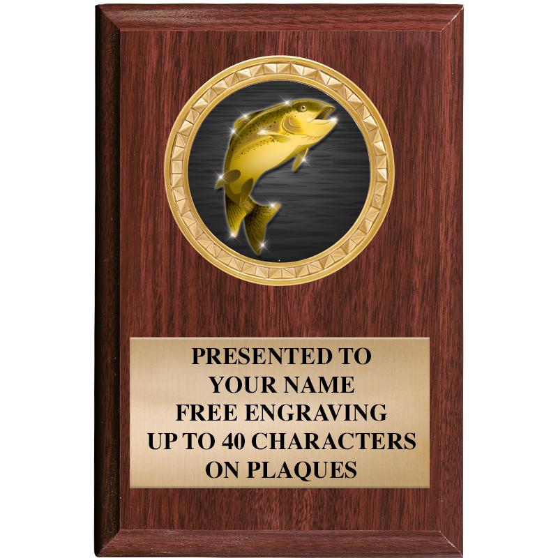 4" X 6" WOOD INSERT PLQ