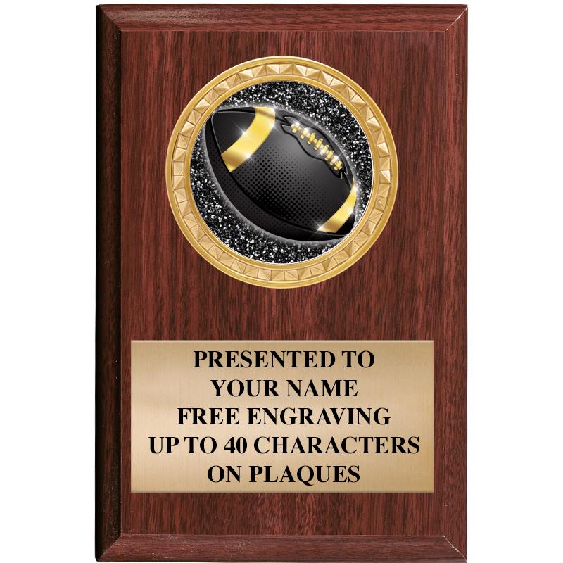 4" X 6" WOOD INSERT PLQ