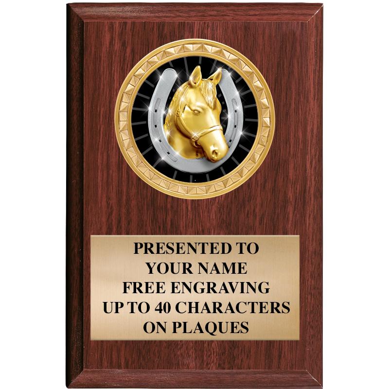 4" X 6" WOOD INSERT PLQ