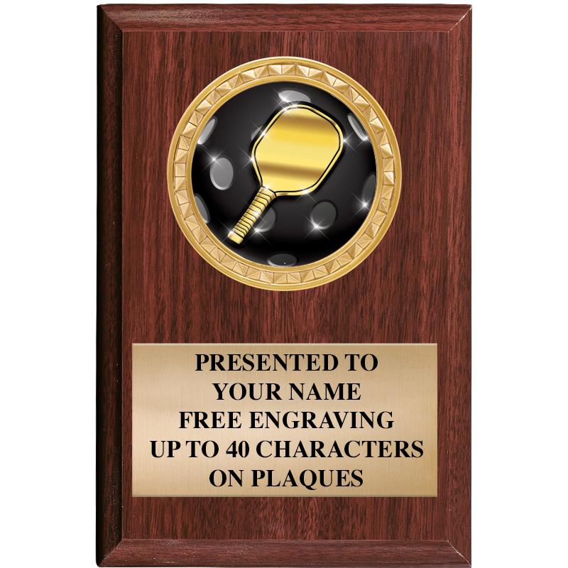 4" X 6" WOOD INSERT PLQ