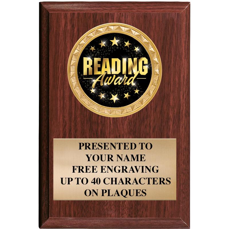 4" X 6" WOOD INSERT PLQ