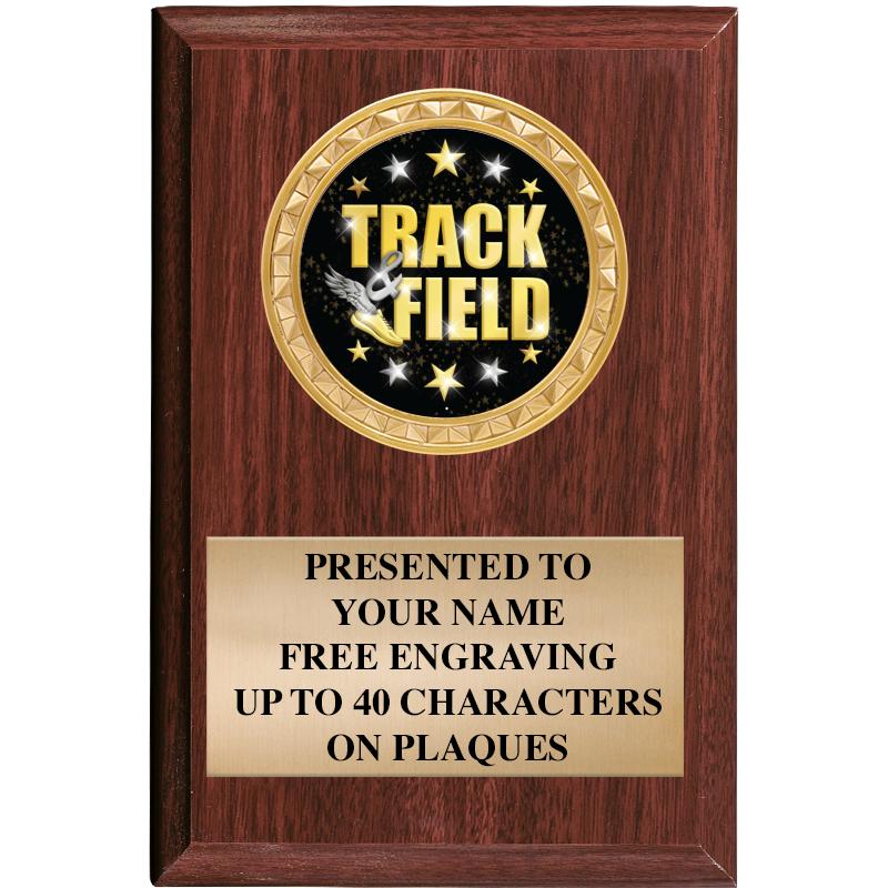 4" X 6" WOOD INSERT PLQ