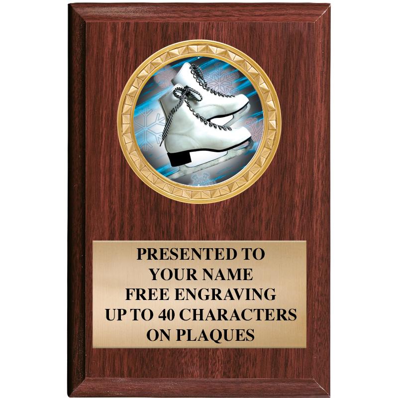 4" X 6" WOOD INSERT PLQ