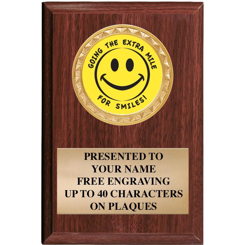 4" X 6" WOOD INSERT PLQ