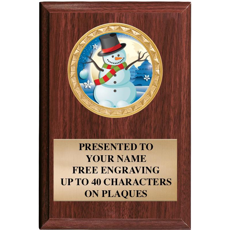 4" X 6" WOOD INSERT PLQ