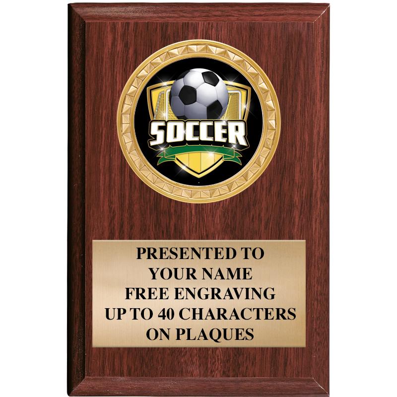 4" X 6" WOOD INSERT PLQ