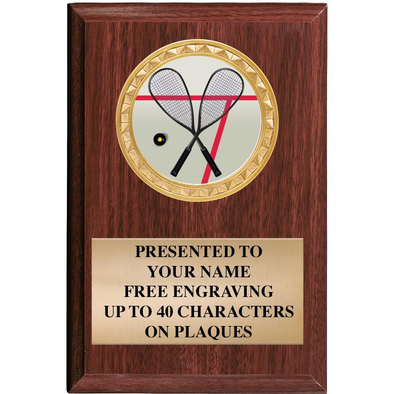 4" X 6" WOOD INSERT PLQ