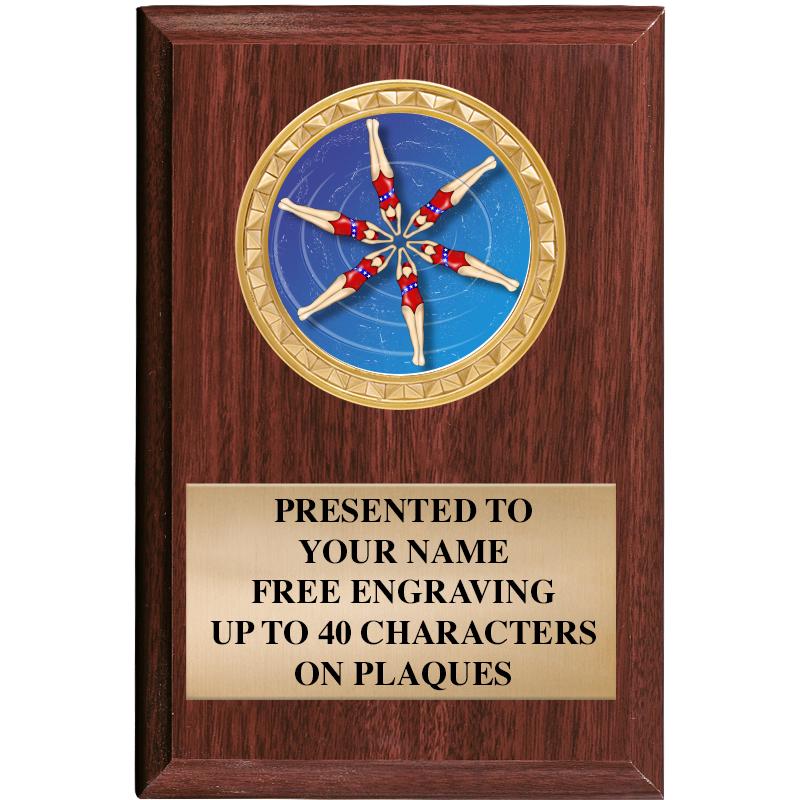 4" X 6" WOOD INSERT PLQ