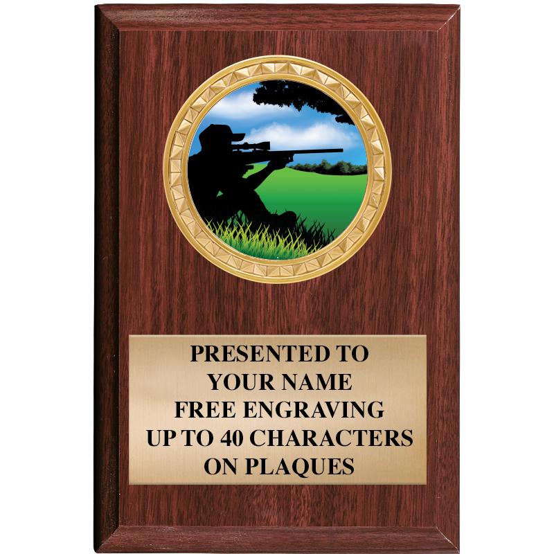 4" X 6" WOOD INSERT PLQ