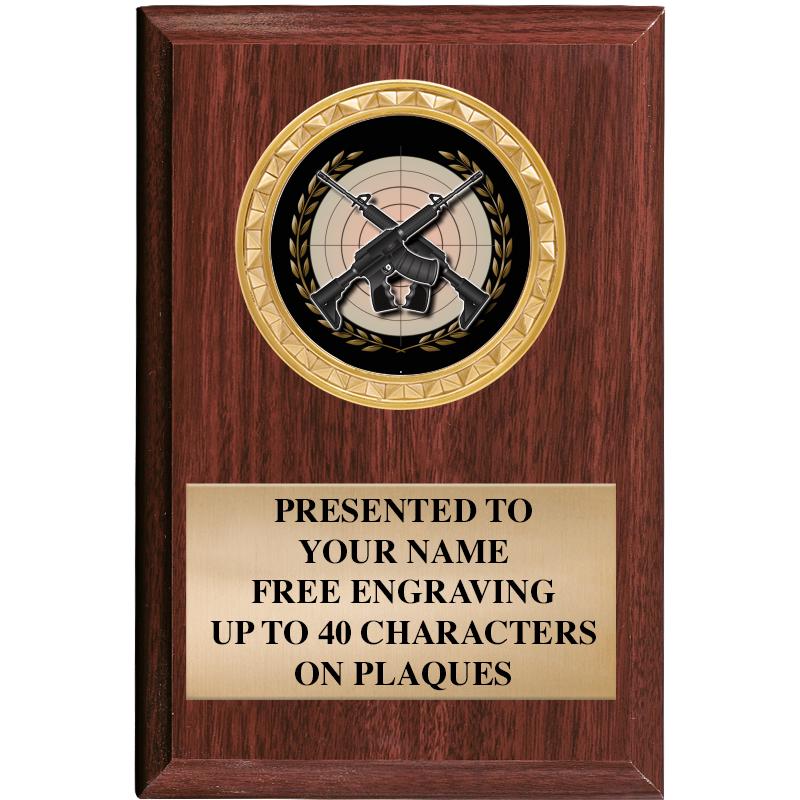 4" X 6" WOOD INSERT PLQ