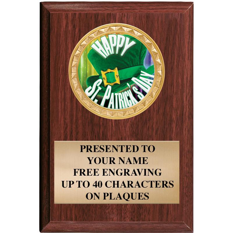 4" X 6" WOOD INSERT PLQ