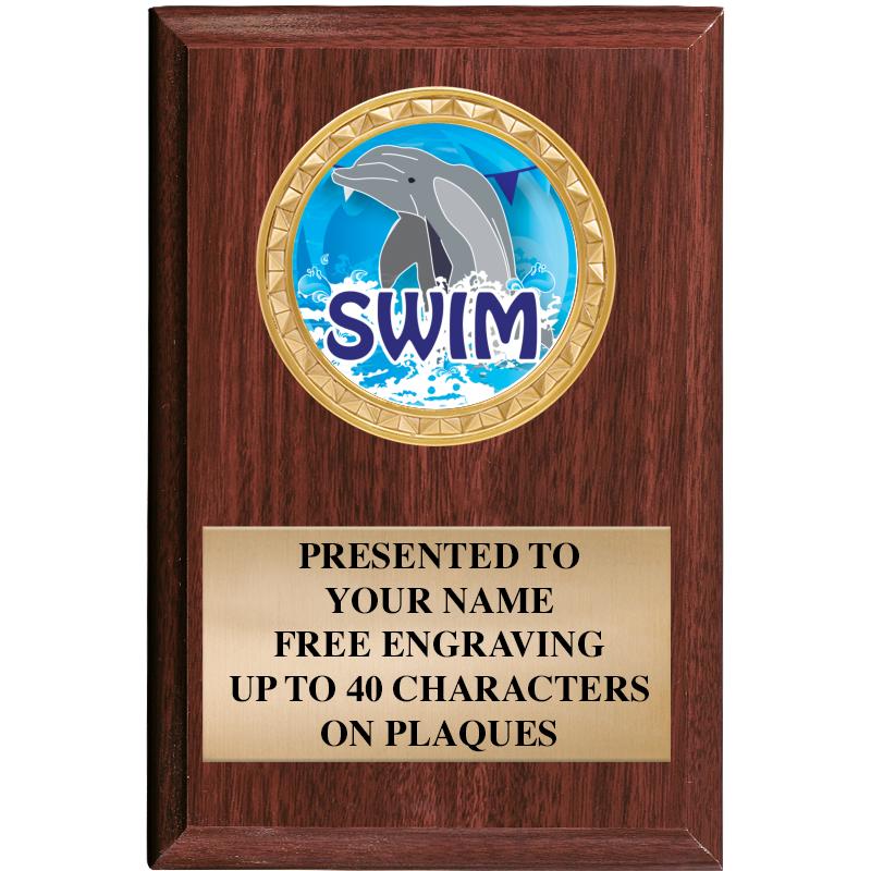 4" X 6" WOOD INSERT PLQ