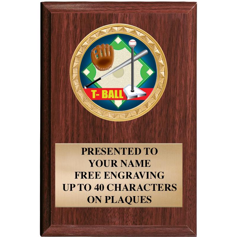 4" X 6" WOOD INSERT PLQ