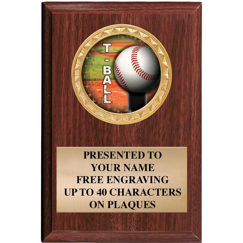 4" X 6" WOOD INSERT PLQ