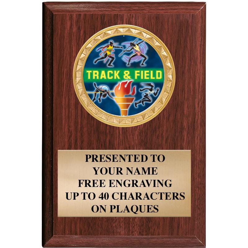 4" X 6" WOOD INSERT PLQ