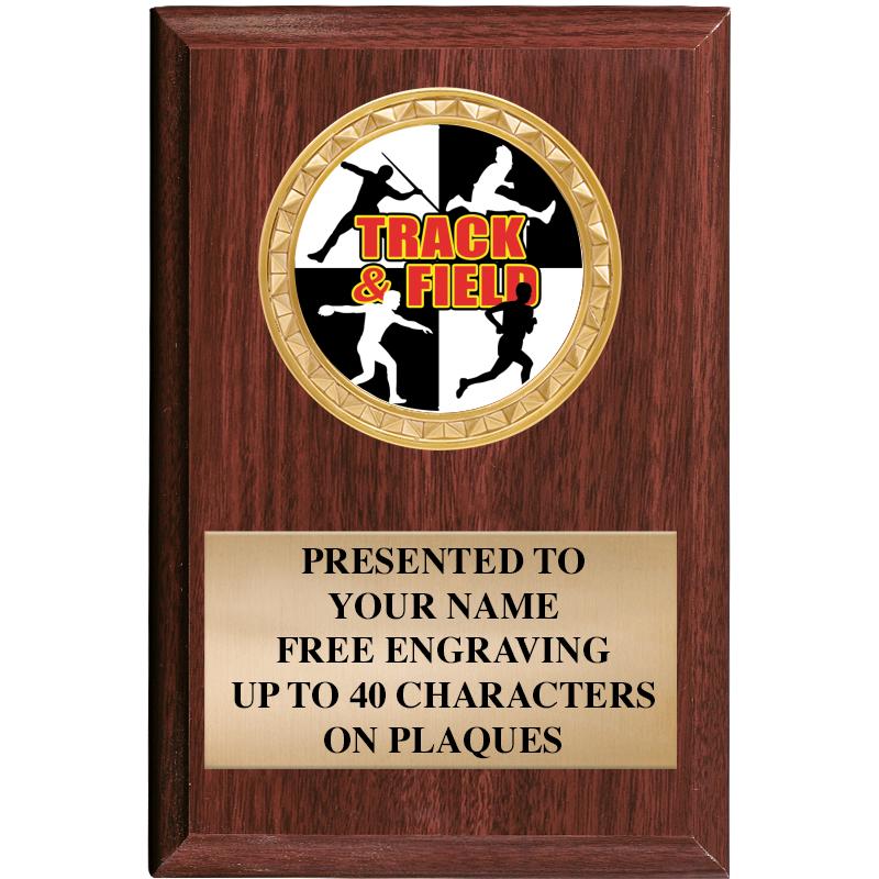 4" X 6" WOOD INSERT PLQ